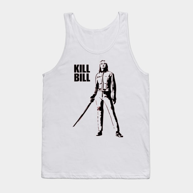 Kill Bill Beatrix Kiddo Tank Top by OtakuPapercraft